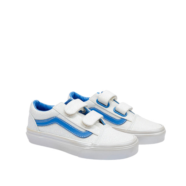 Tennis Old Skool para niña color celeste
