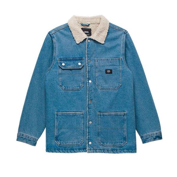 Chaqueta Drill Sherpa para hombre color azul