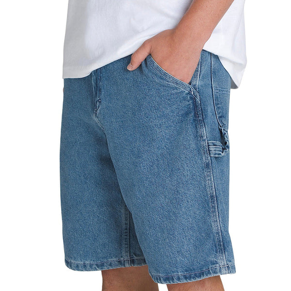 Shorts Drill para hombre color azul