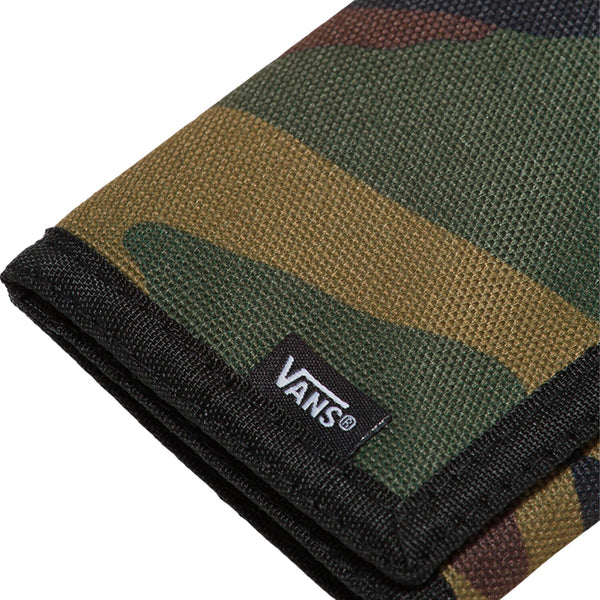 Billetera Camo unisex color verde y negro