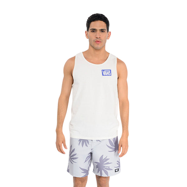 Camiseta sin mangas Sano Tank para hombre color blanco