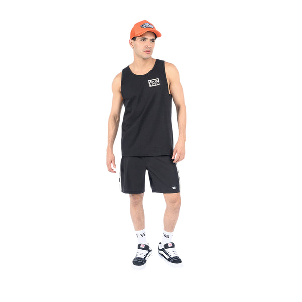 Camiseta sin mangas Sano Tank para hombre color negro