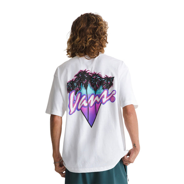 Camiseta Palm para hombre color blanco