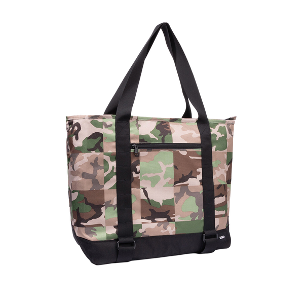 Cartera tote Pergs para mujer color camo