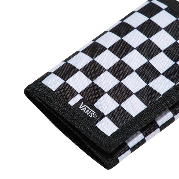 Billetera Slipped para hombre color blanco y negro