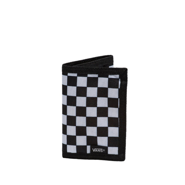 Billetera Slipped para hombre color blanco y negro