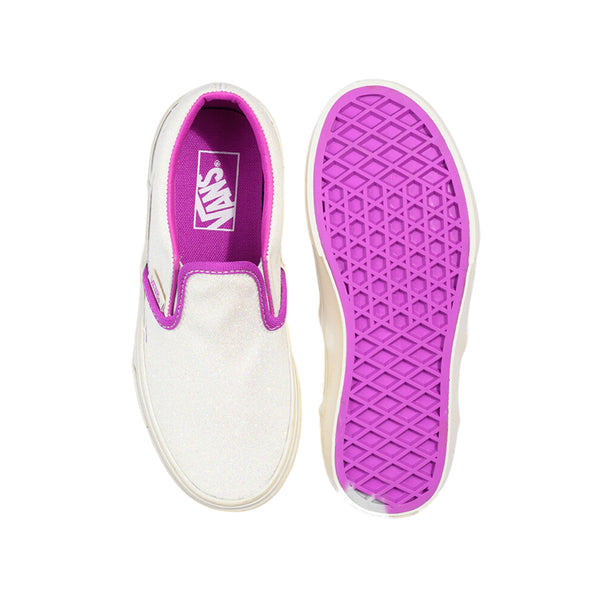 Tennis Slip On para niña color morado