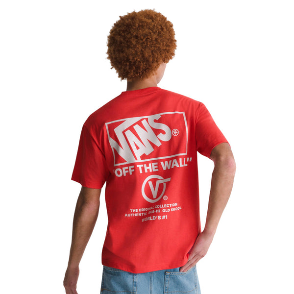 Camiseta Stockpi para hombre color rojo