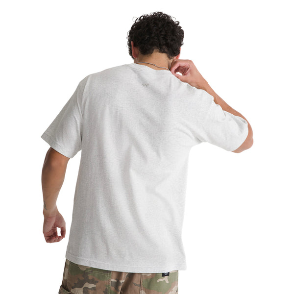 Camiseta LX para hombre color gris