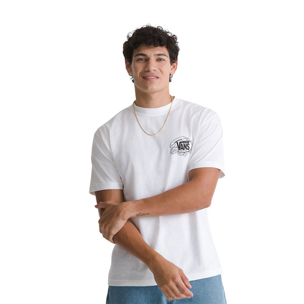Camiseta Hlines para hombre color blanco