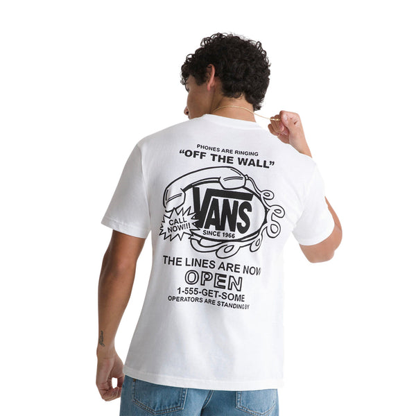 Camiseta Hlines para hombre color blanco