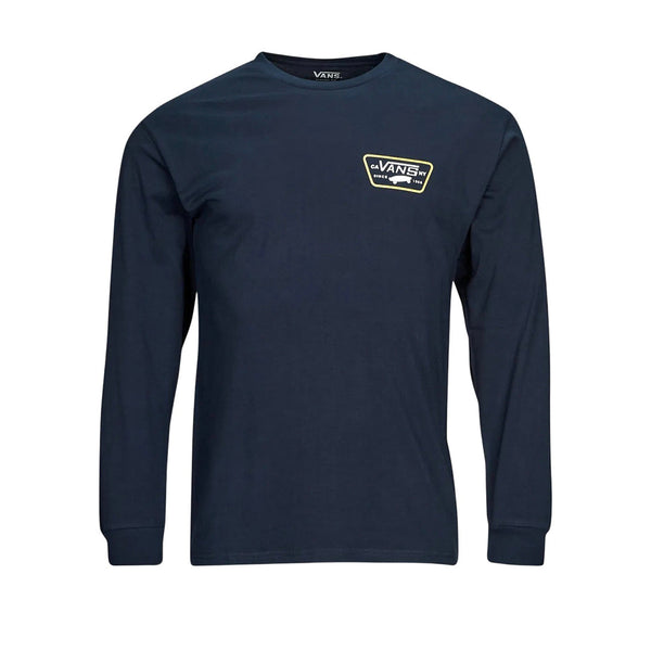 Camiseta manga larga Back para hombre color navy