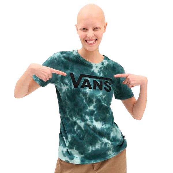 Camiseta Wash Crew para mujer color camo