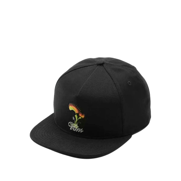 Gorra V Floral unisex color negro