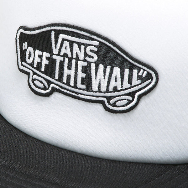 Gorra Pa Truck unisex color blanco y negro