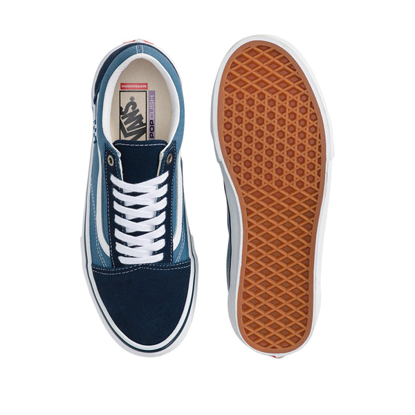 Tennis Old Skool S para hombre color navy y blanco