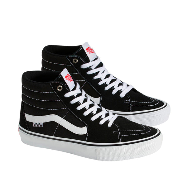 Tennis tipo botín SK8 Hi SK para hombre color negro y blanco