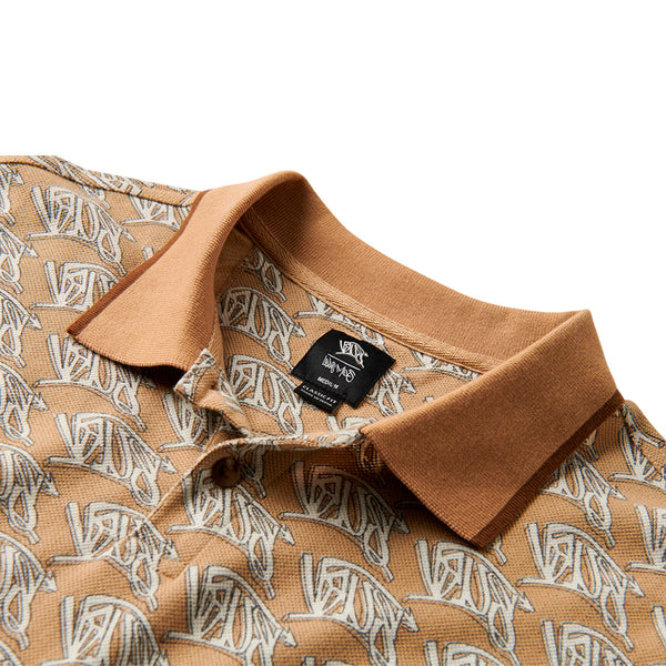 Camiseta Mills para hombre color café