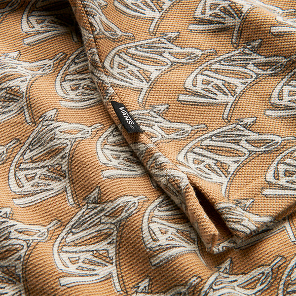 Camiseta Mills para hombre color café