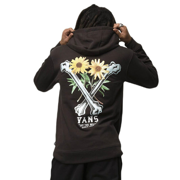 Hoodie Cross Bone para hombre color negro