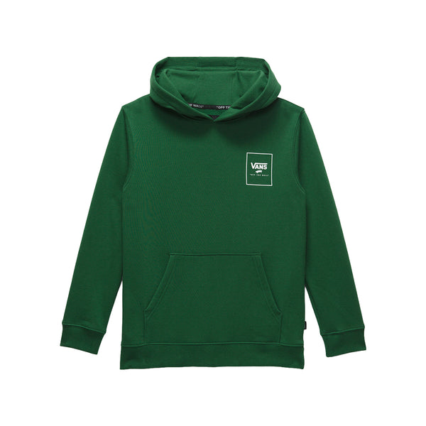 Sudadera Box Back para hombre color verde