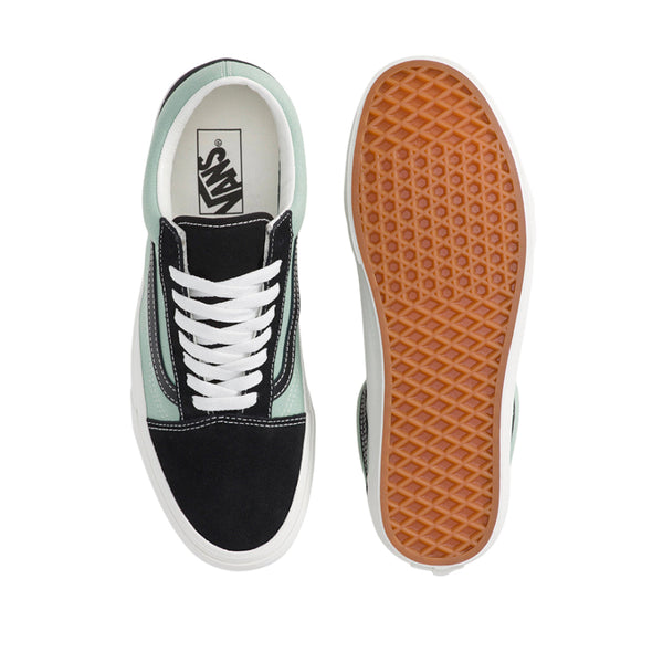 Tennis Old Skool unisex color verde y negro