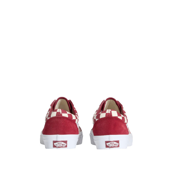 Tennis Old Skool unisex color rojo y blanco