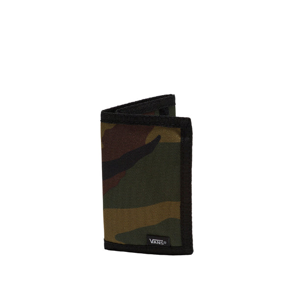 Billetera Camo unisex color verde y negro