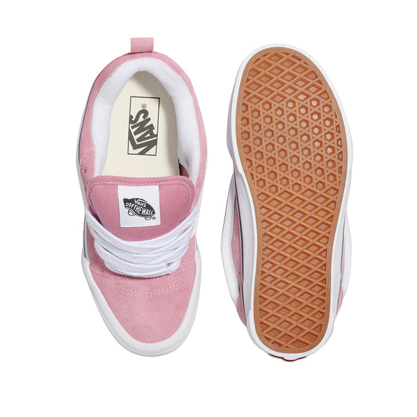 Tennis Knu Skool para mujer color rosado y blanco