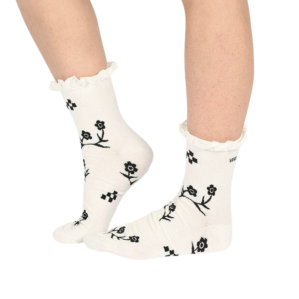 Calcetines Sereno unisex color blanco