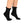 Calcetines Sereno unisex color negro