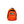 Llavero Micro Skool unisex color anaranjado