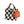 Llavero Micro Skool unisex color anaranjado