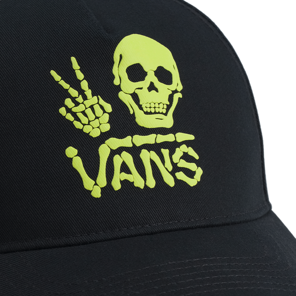 Gorra Snap V unisex color negro