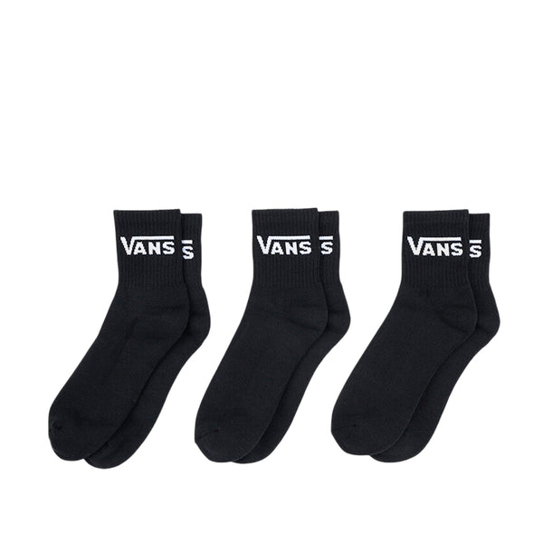 Calcetines Crew 3 pack unisex color negro